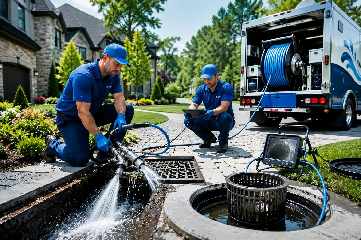 Local outdoor drain cleaning professionals in Flossmoor, IL
