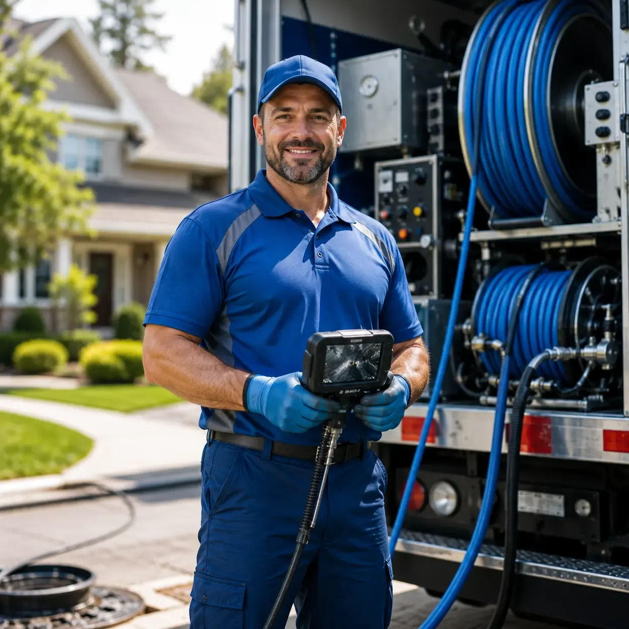Local outdoor drain cleaning specialists in Flossmoor, IL